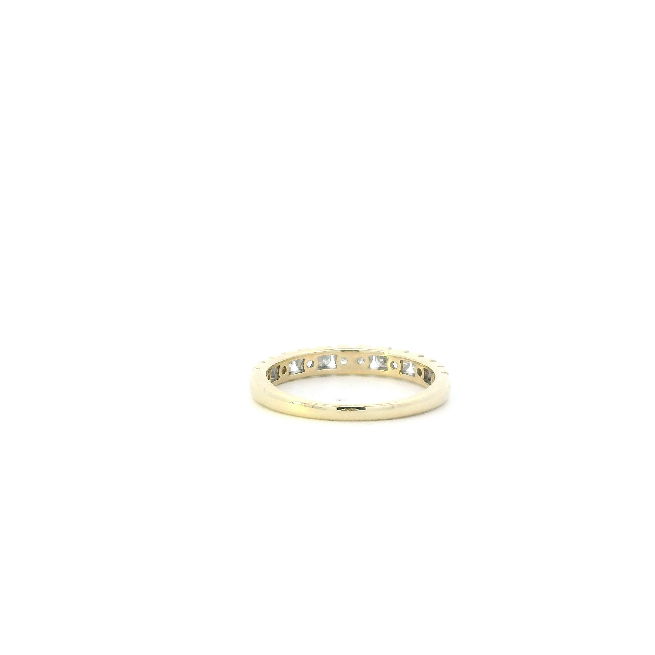 10K Yellow Gold Diamond Womens Ring - 0.56ct