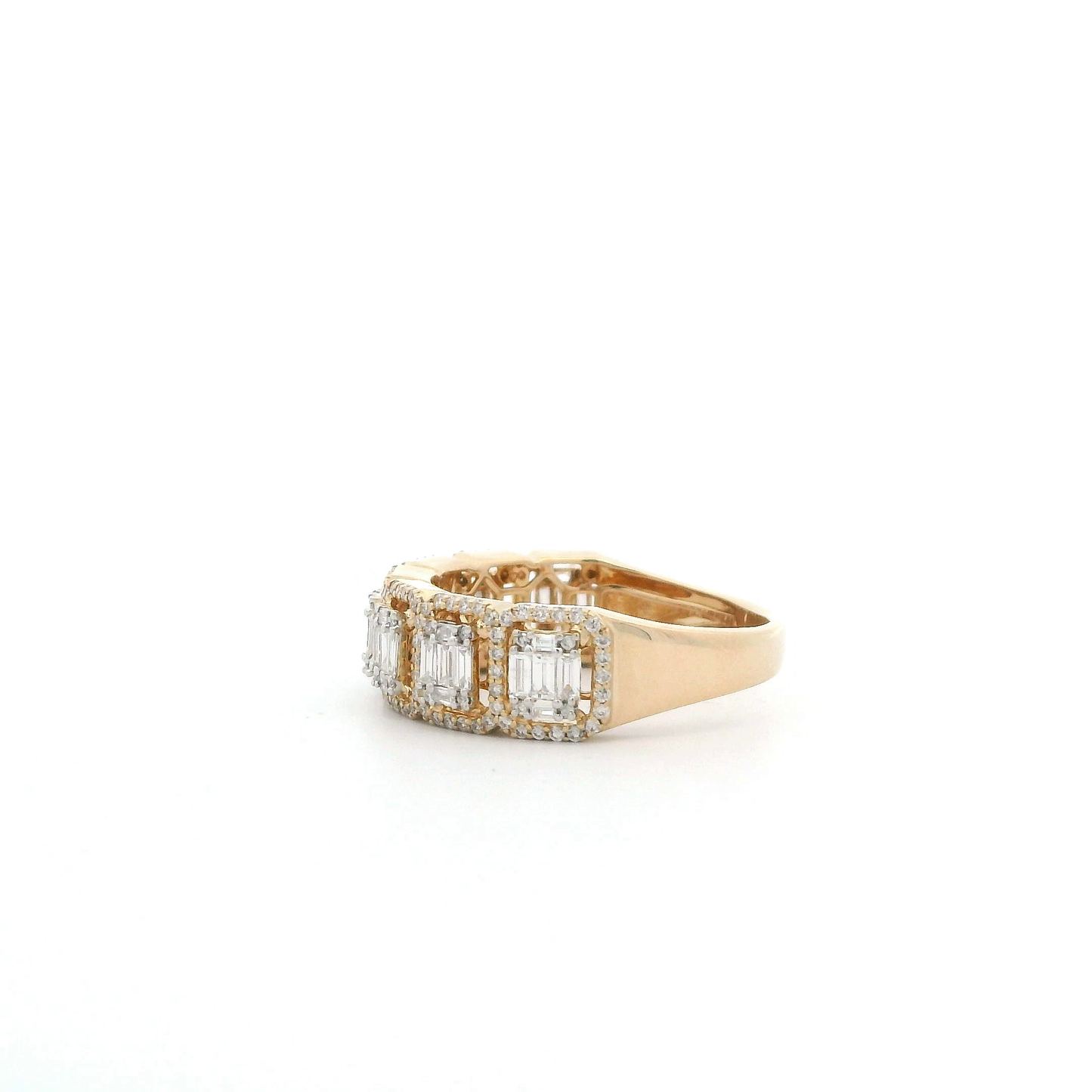 14K Yellow Gold Diamond Ring - 0.29ct
