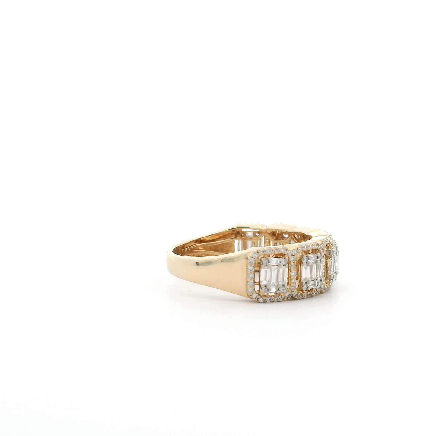 14K Yellow Gold Diamond Ring - 0.29ct