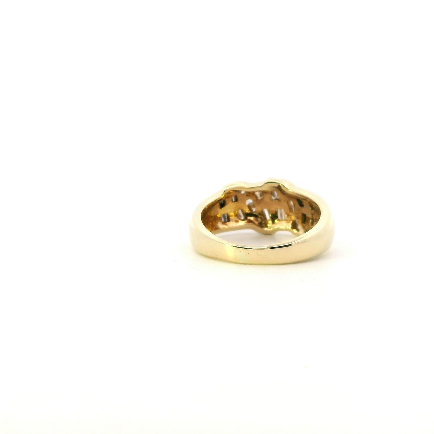 14K Yellow Gold Diamond Ring - 0.36ct