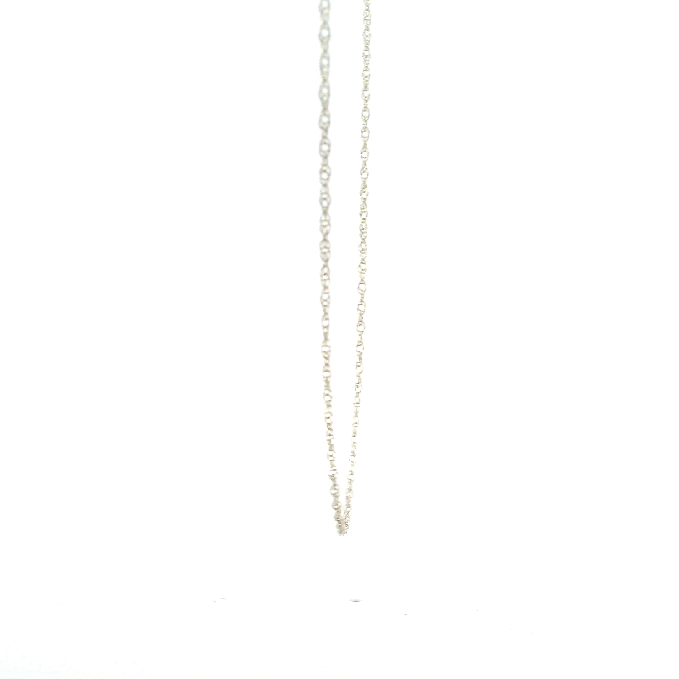 14K White Gold 19