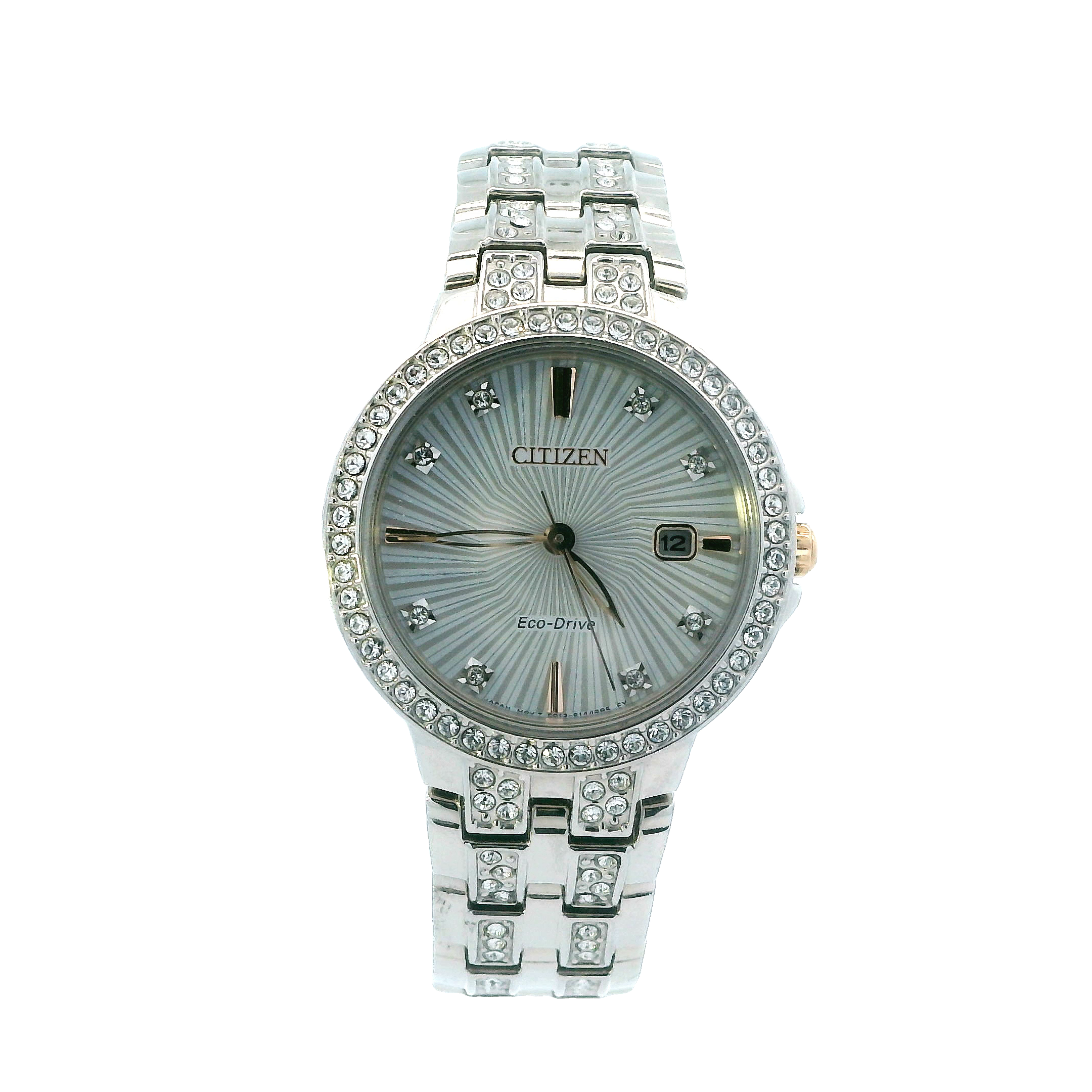 Citizen Eco-Drive Silhouette Crystal Women's Watch