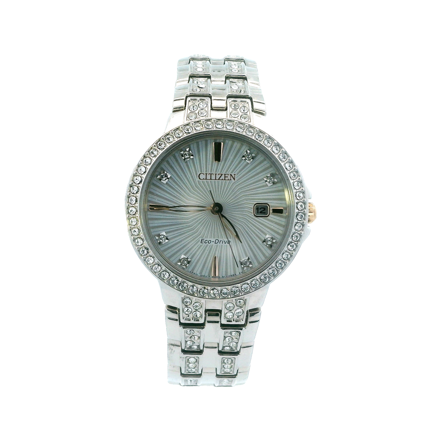 Citizen Eco-Drive Silhouette Crystal Women's Watch