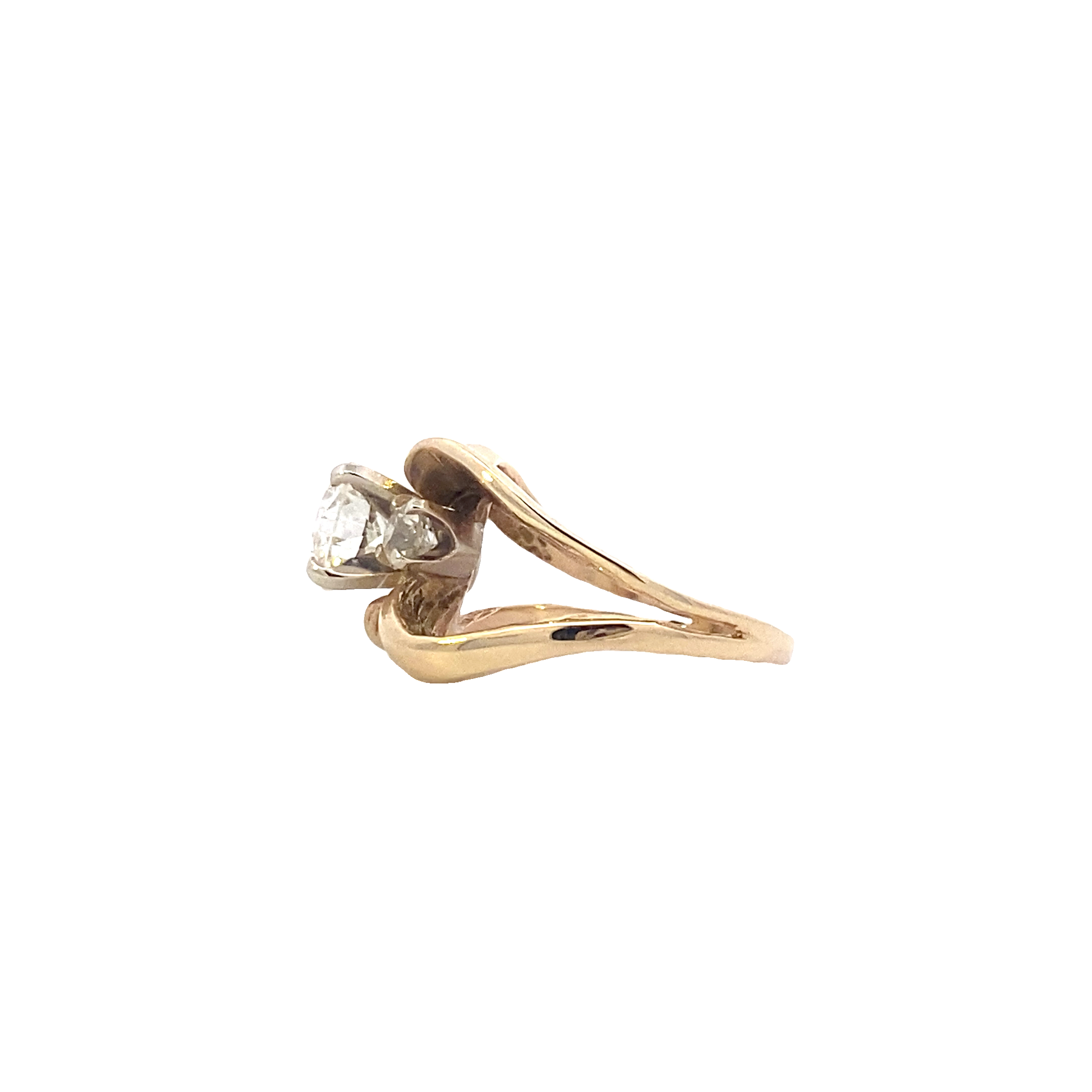 14K Yellow Gold Diamond Ring - 1.90ct
