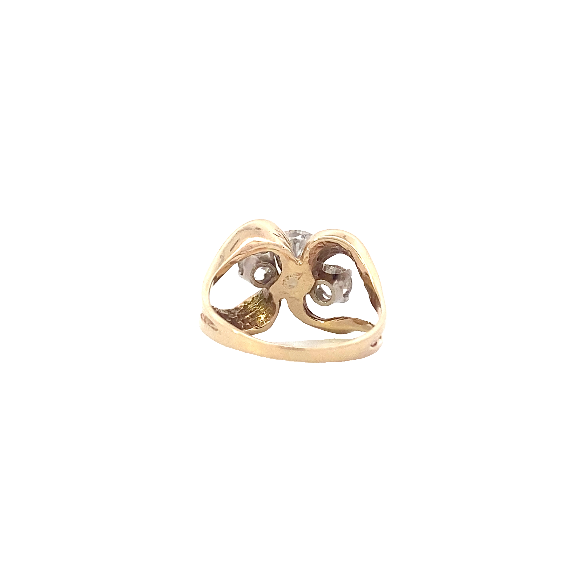 14K Yellow Gold Diamond Ring - 1.90ct