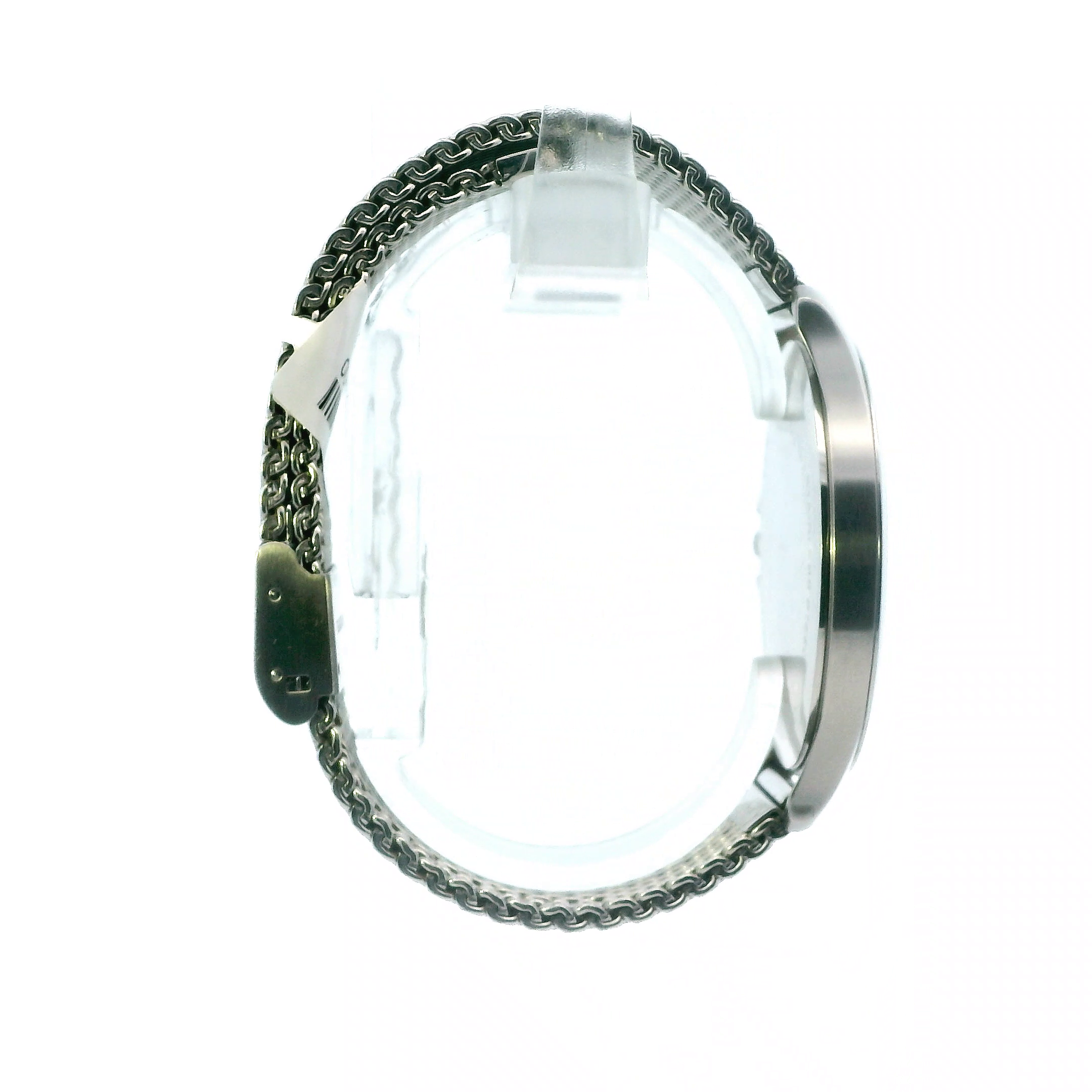 Gucci Timeless Stainless Steal Black Dial Quartz Mens Wristwatch
