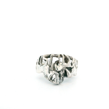 Sterling Silver Vintage Horse Ring