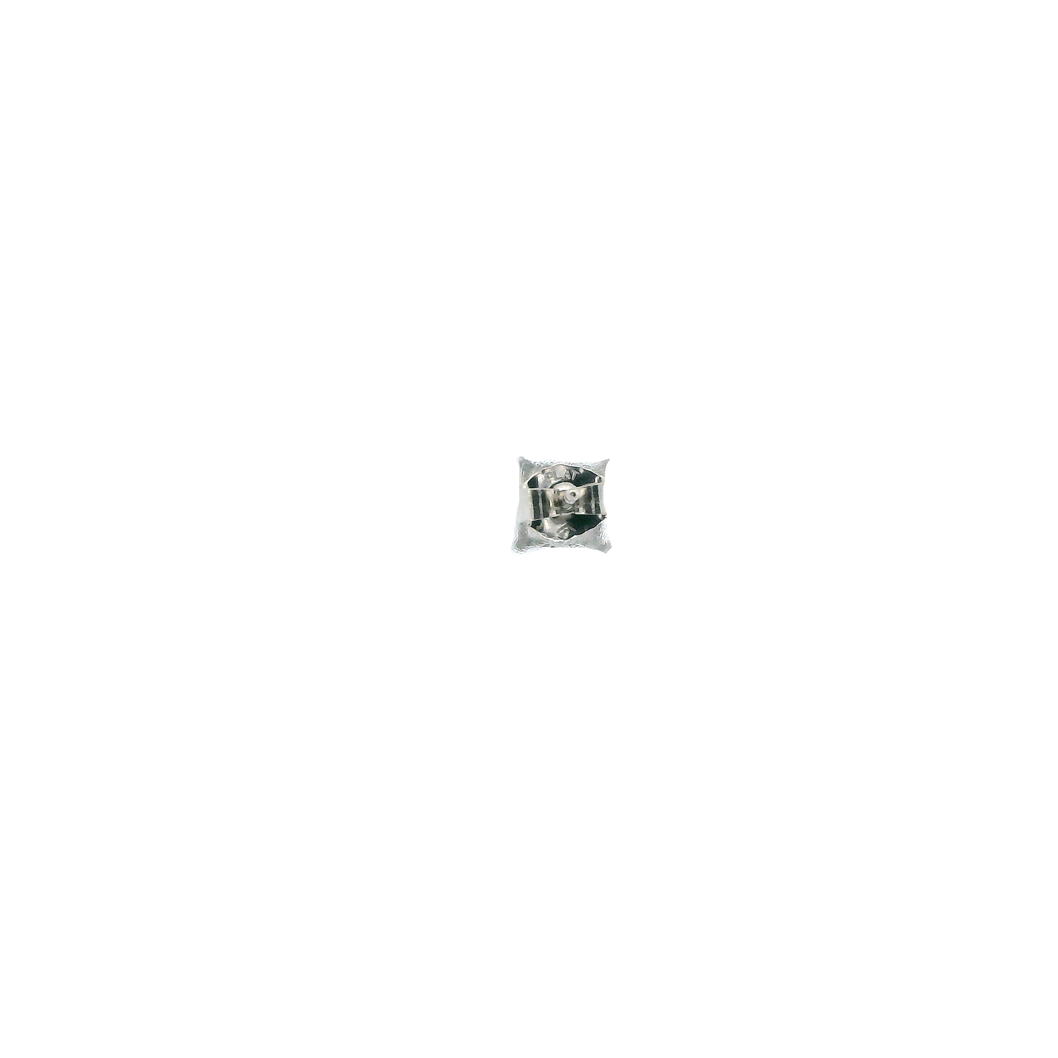 Platinum Diamond Solitaire Single Earring - 0.46ct