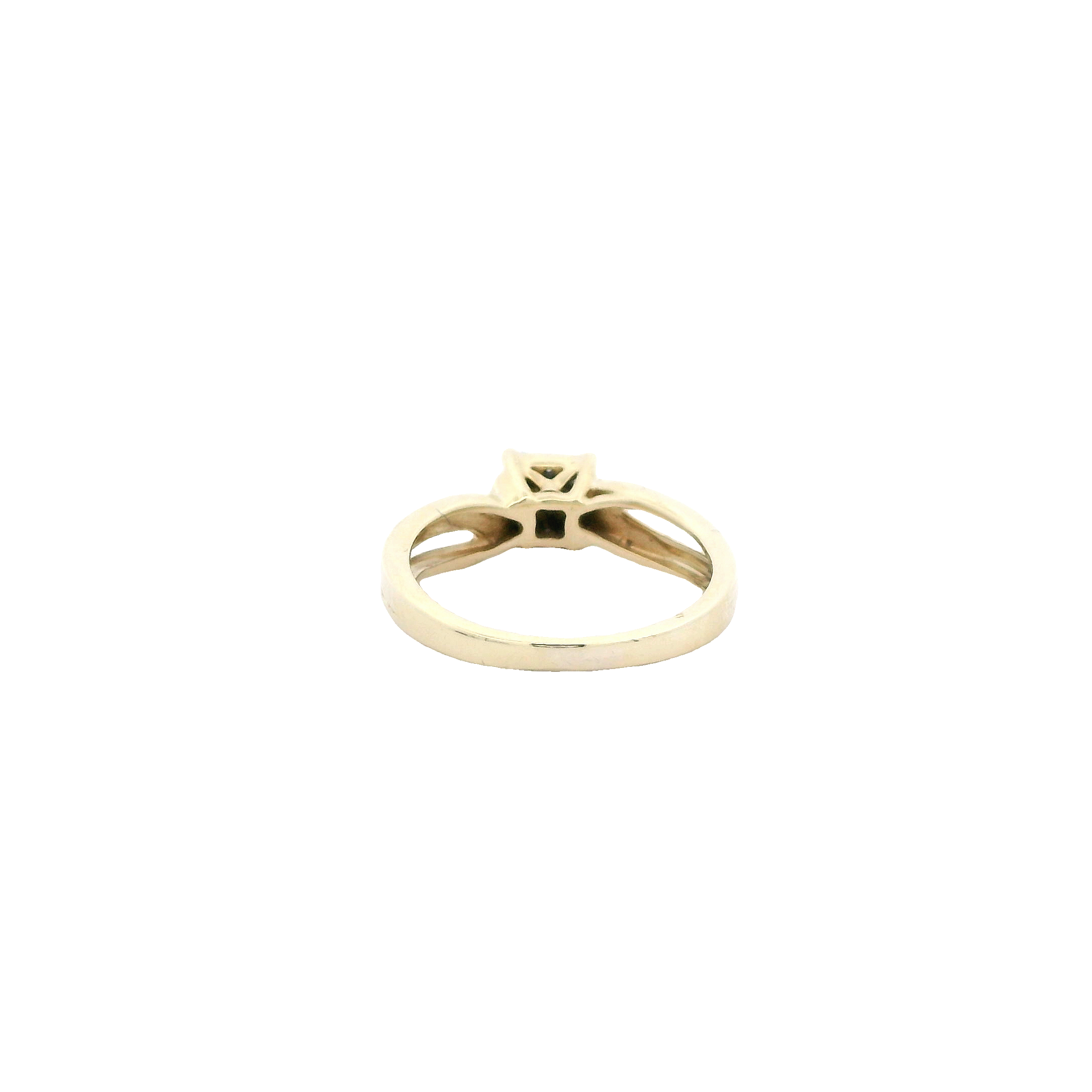 10K Yellow Gold Diamond Ring - 0.17ct