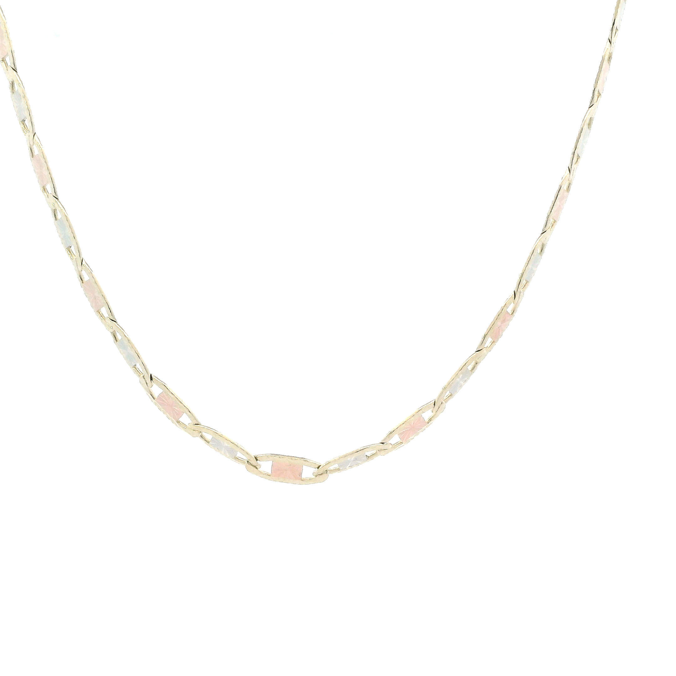 14K Tri Color Gold 24