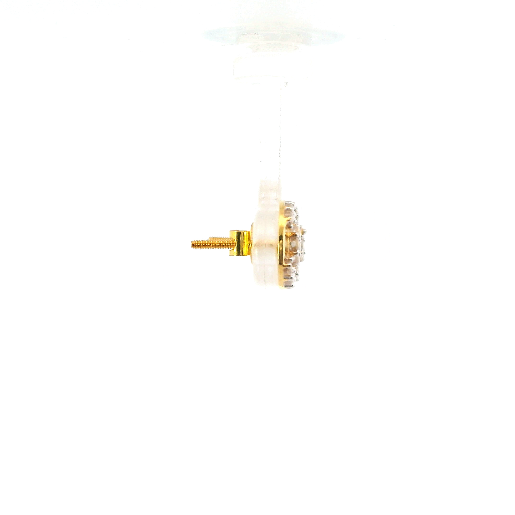 18K Yellow Gold Stud Earrings