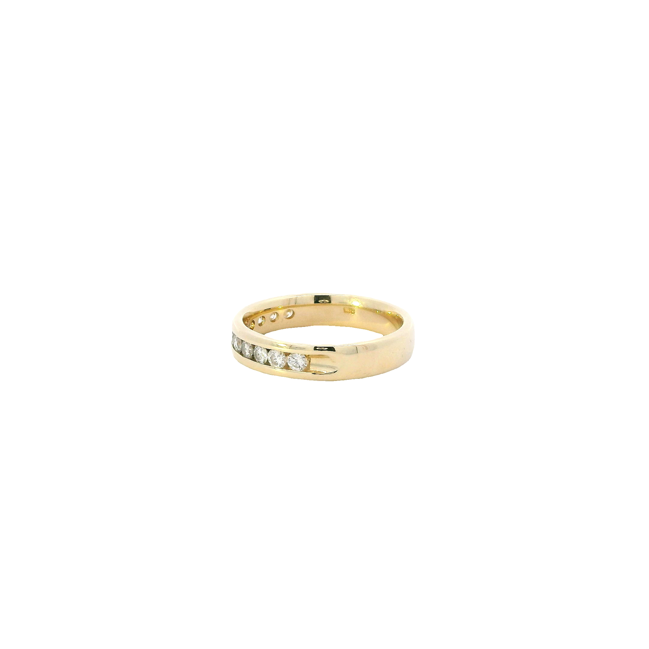 14K Yellow Gold Diamond Ring - 0.44ct
