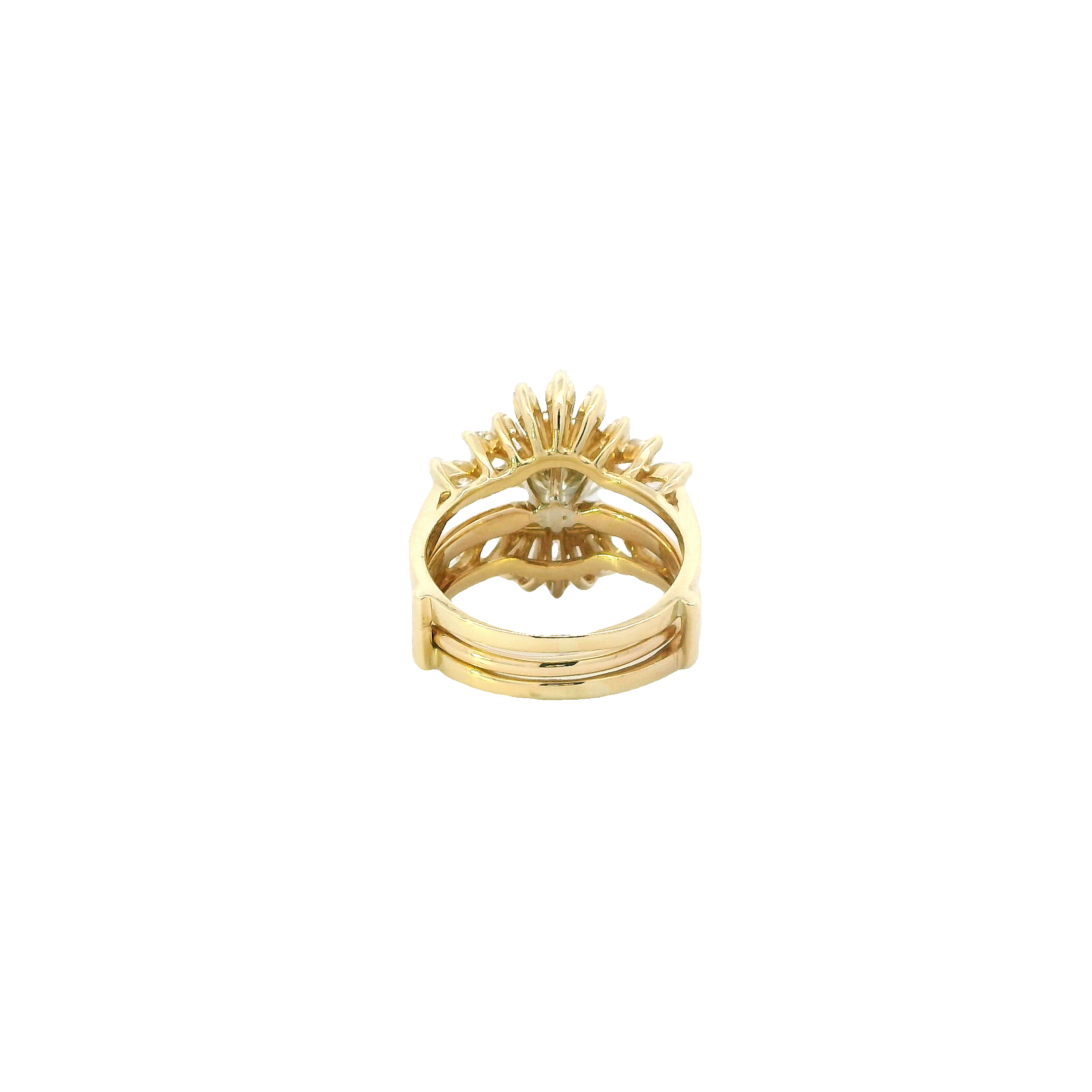 14K Yellow Gold Diamond Ring - 1.63ct