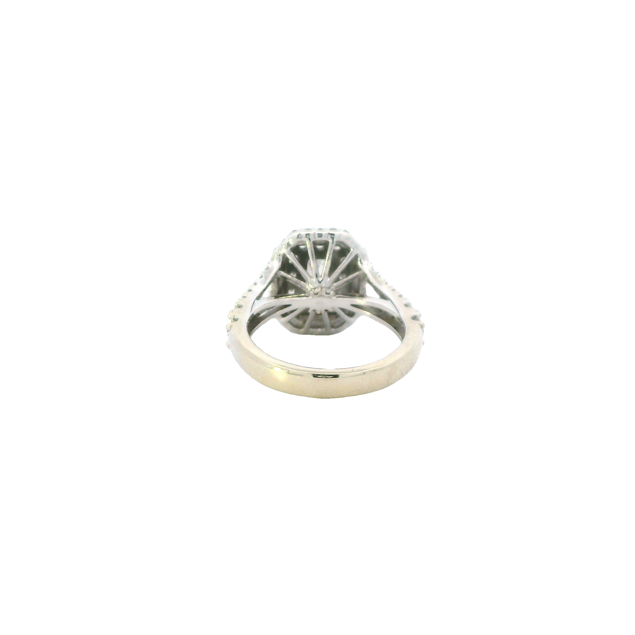 14K White Gold Diamond Women's Ring - 1.73ct
