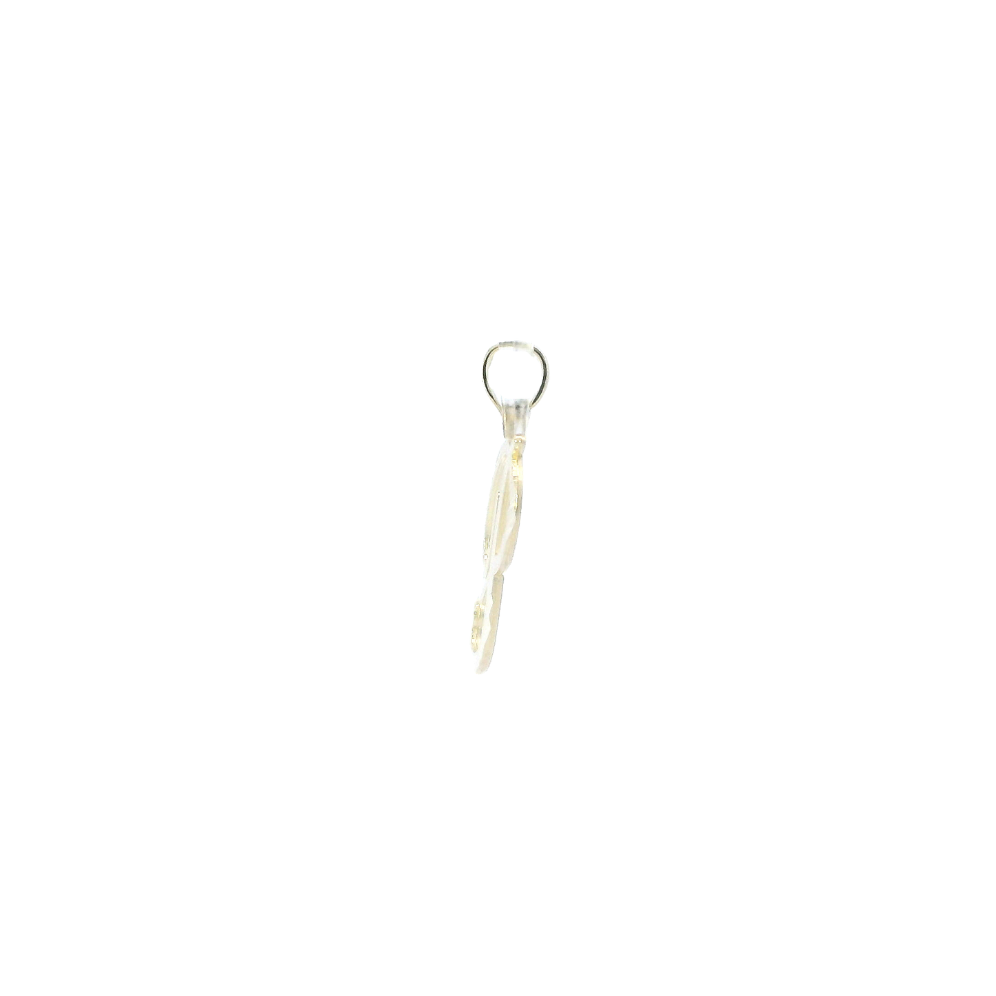 10K Yellow Gold DC Letter "P" Pendant