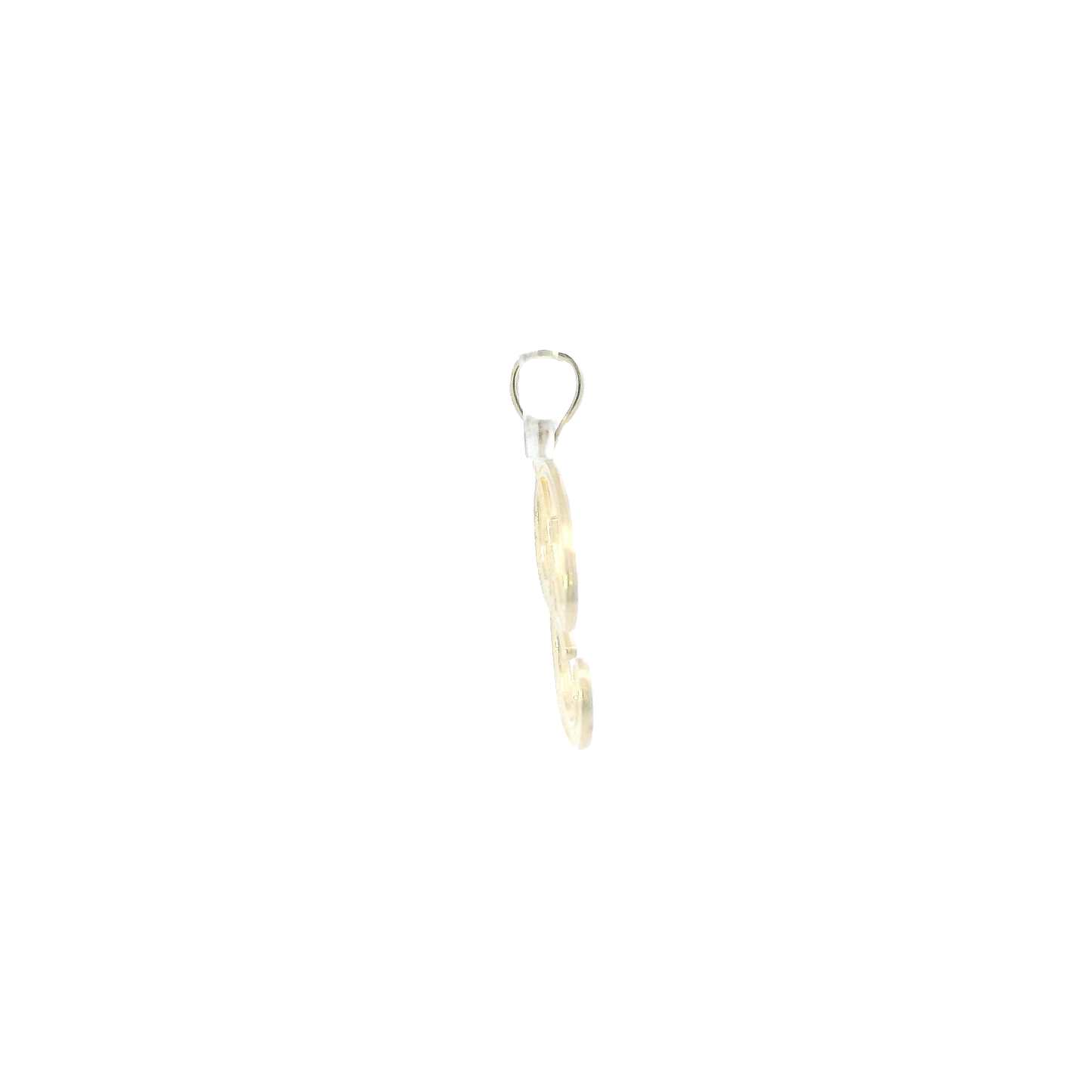 10K Yellow Gold DC Letter "P" Pendant