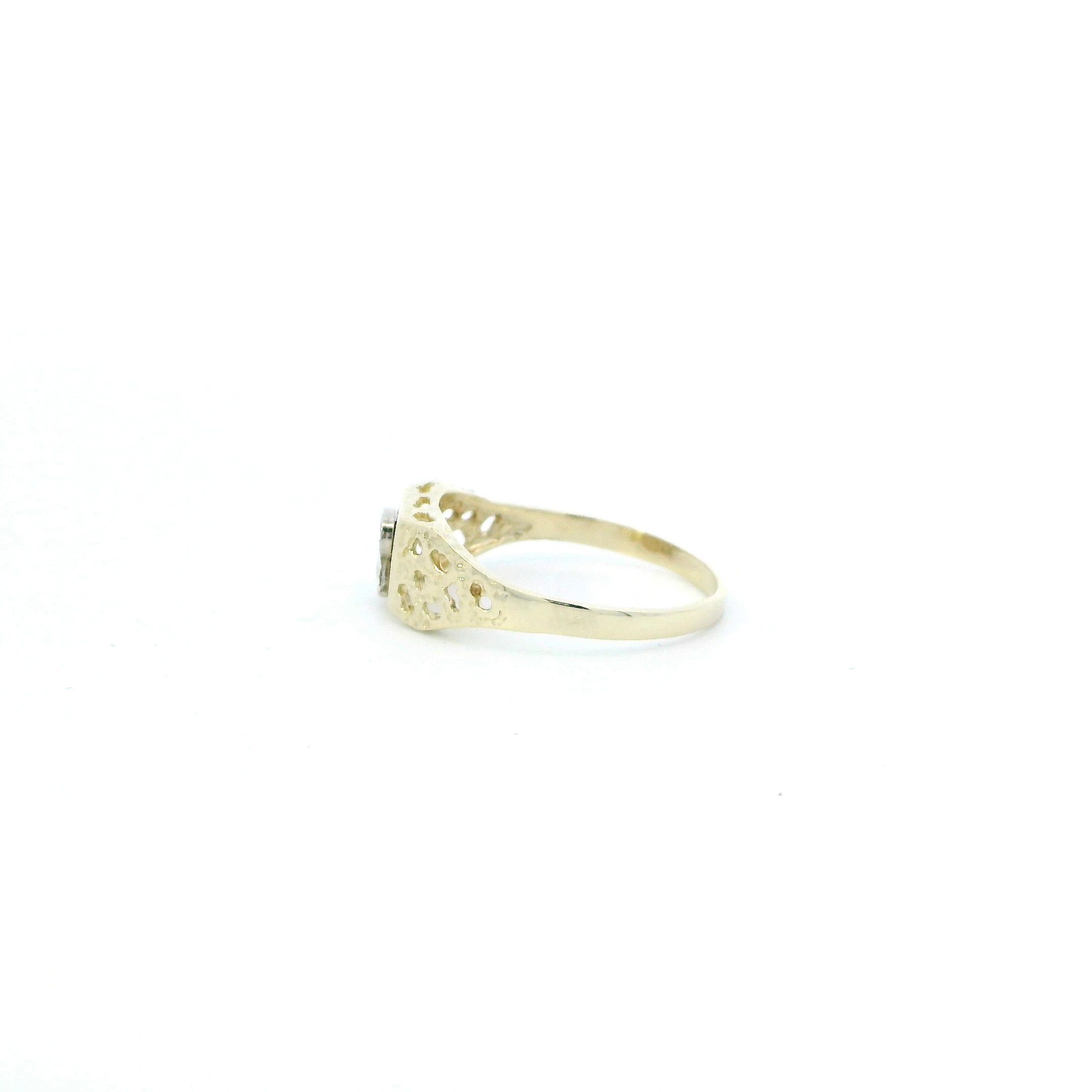 10K Yellow Gold Letter 