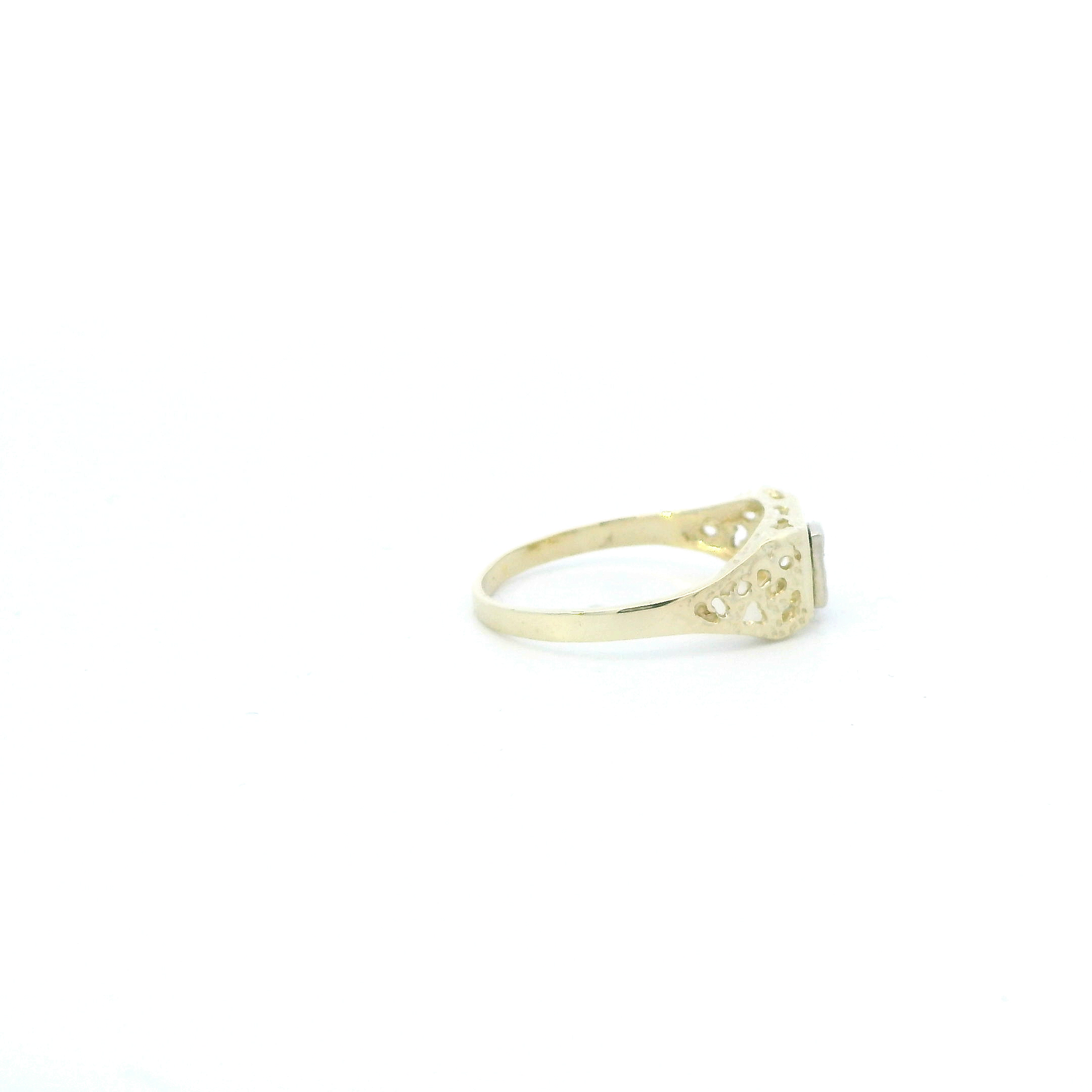 10K Yellow Gold Letter 
