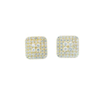 10K Yellow Gold Stud Earrings