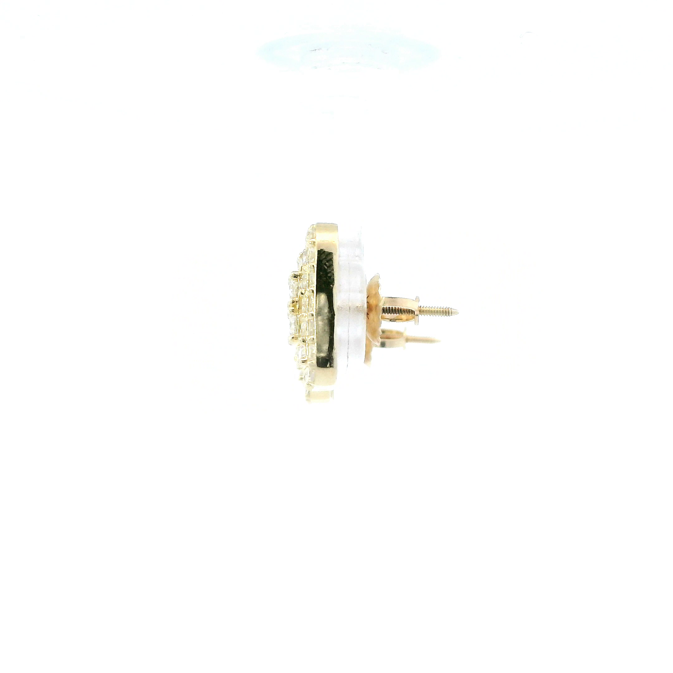 10K Yellow Gold Stud Earrings