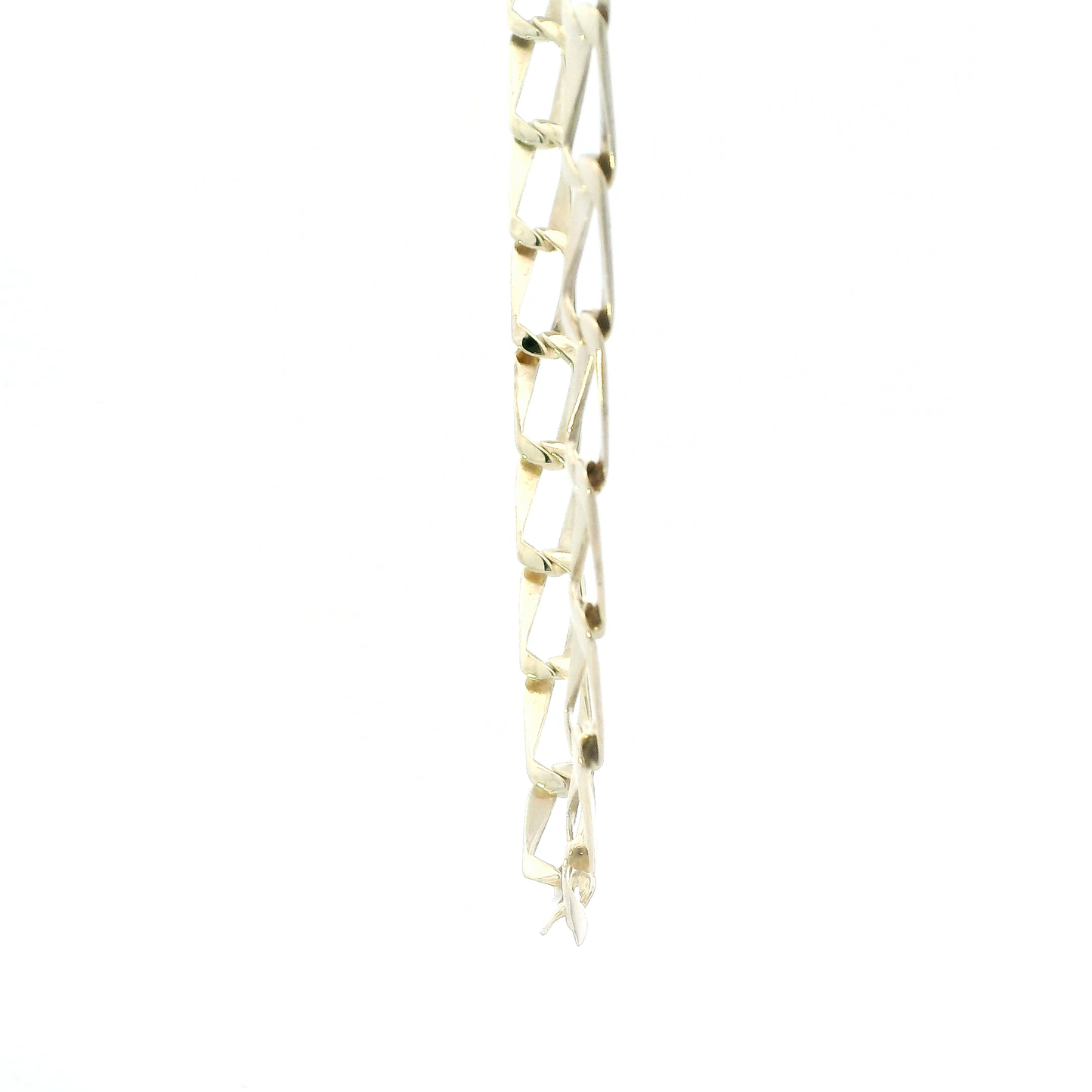10K Yellow Gold 24" Rectangle Curb Chain