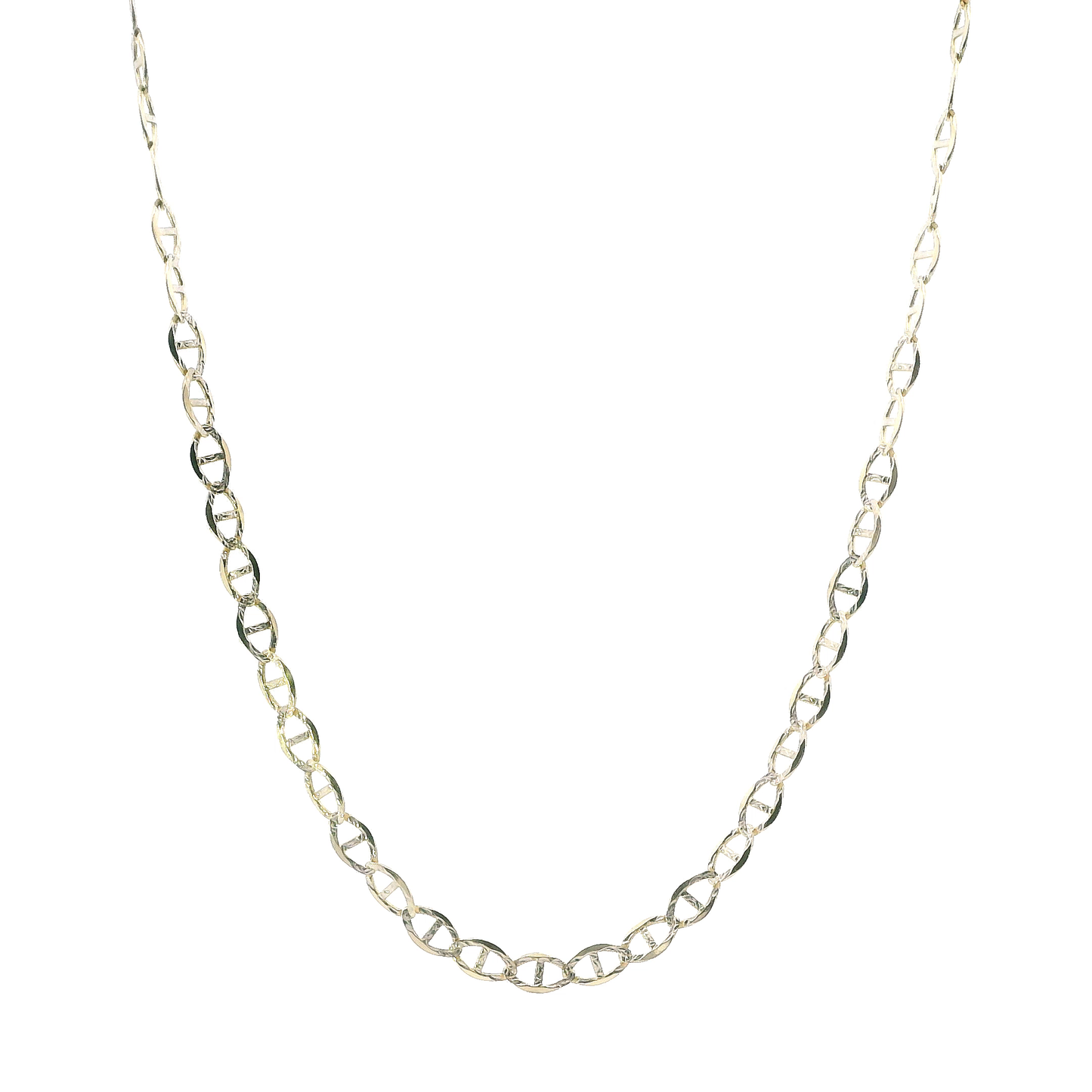 14K Yellow Gold 24" Mariner Chain