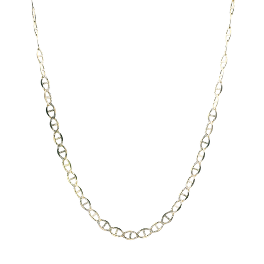 14K Yellow Gold 24" Mariner Chain