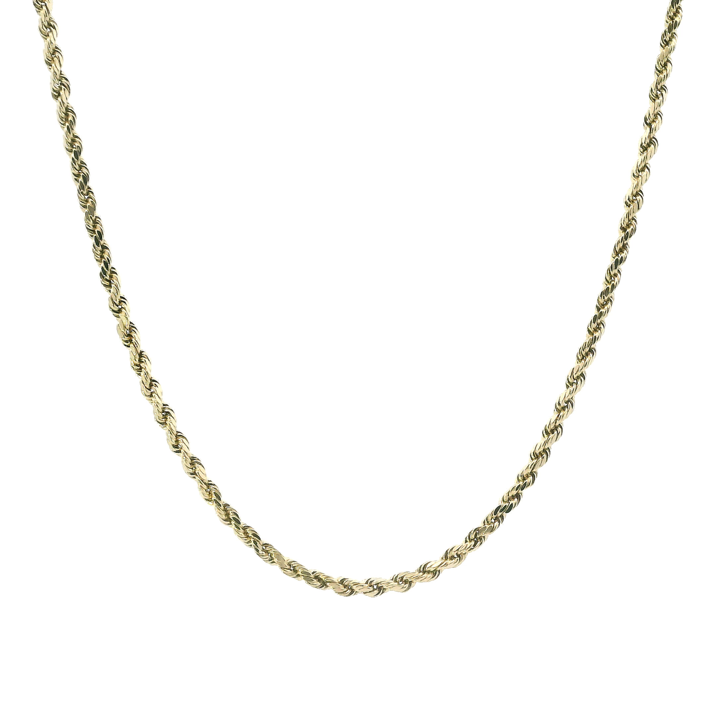 14K Yellow Gold 22" Rope Chain