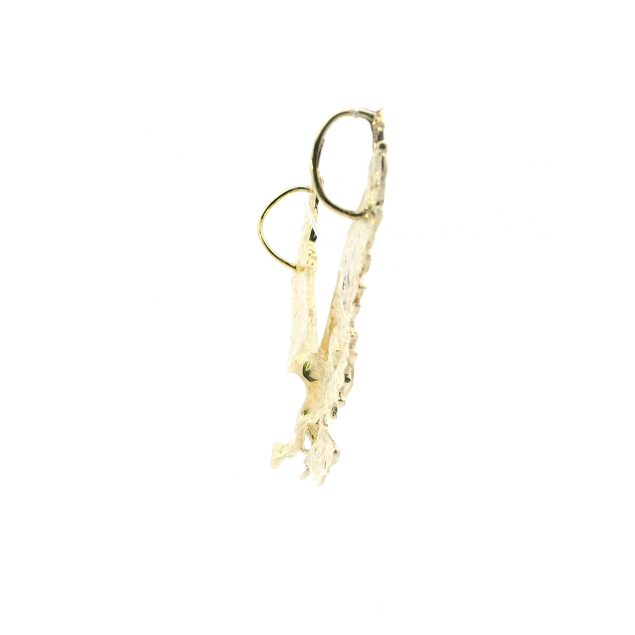 14K Yellow Gold Eagle Pendant