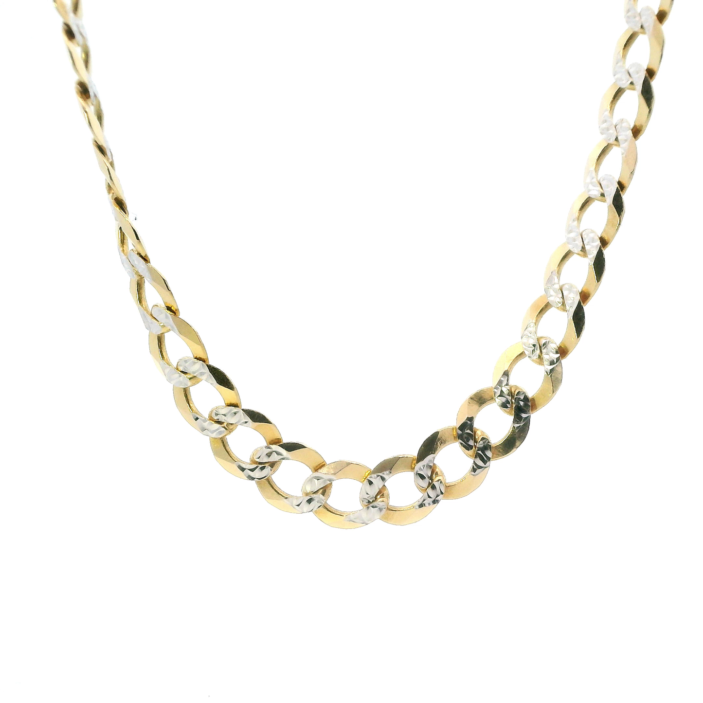 14K Yellow Gold 22" Curb Chain