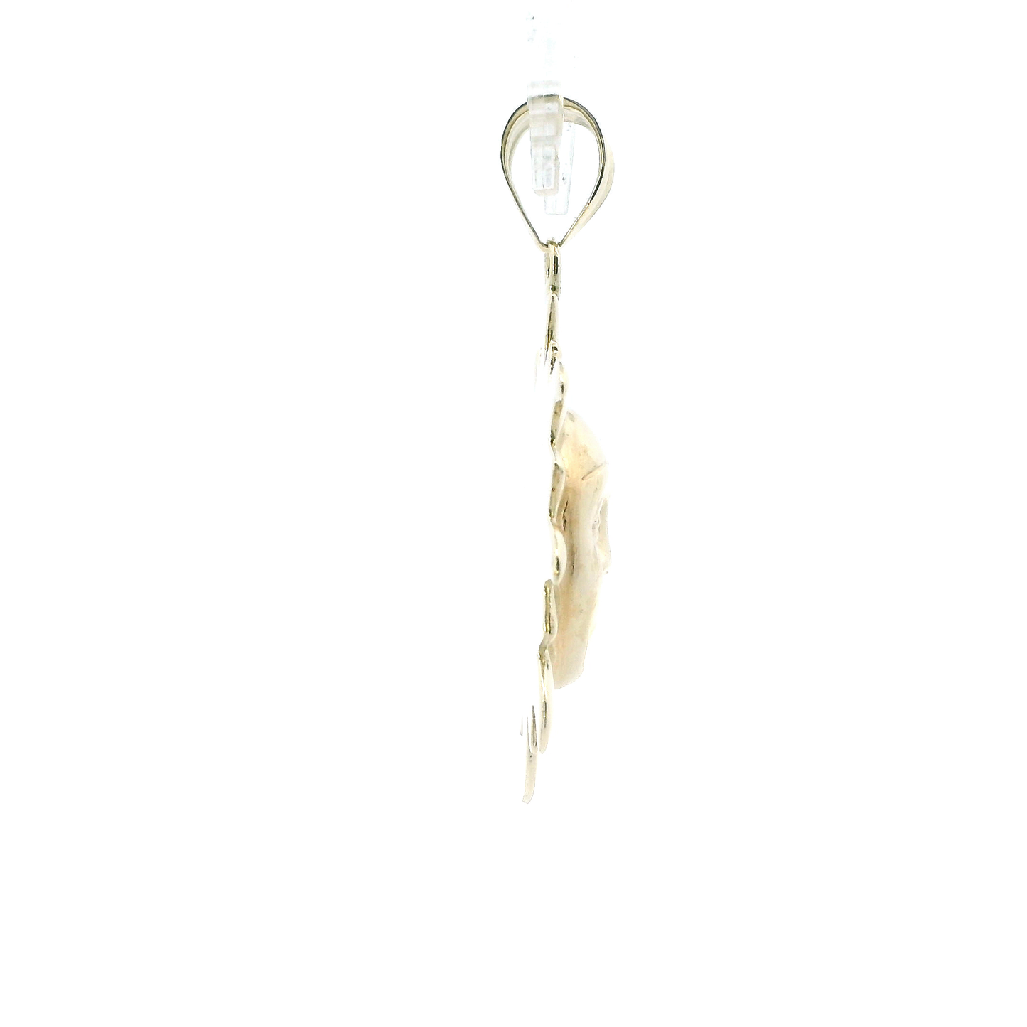 14K Yellow Gold Sun Pendant