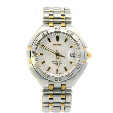 Seiko Mens Perpetual Calendar Watch