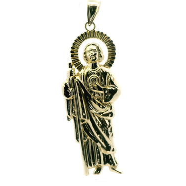 10K Yellow Gold Saint Jude Pendant