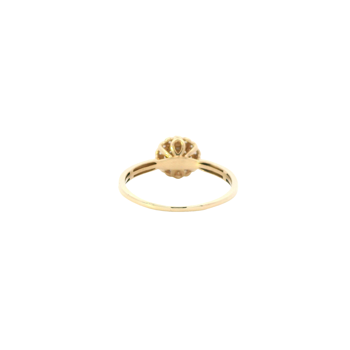 14K Yellow Gold Women’s Diamond Ring - 0.36ct
