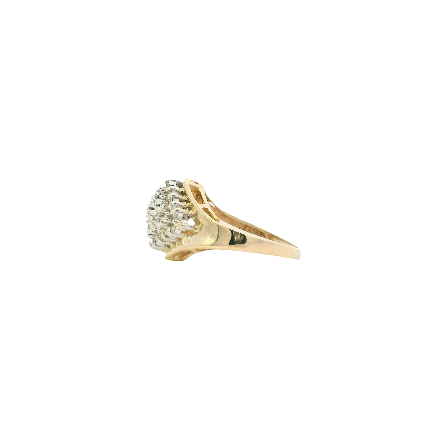 14K Yellow Gold Diamond Ring - 0.45ct