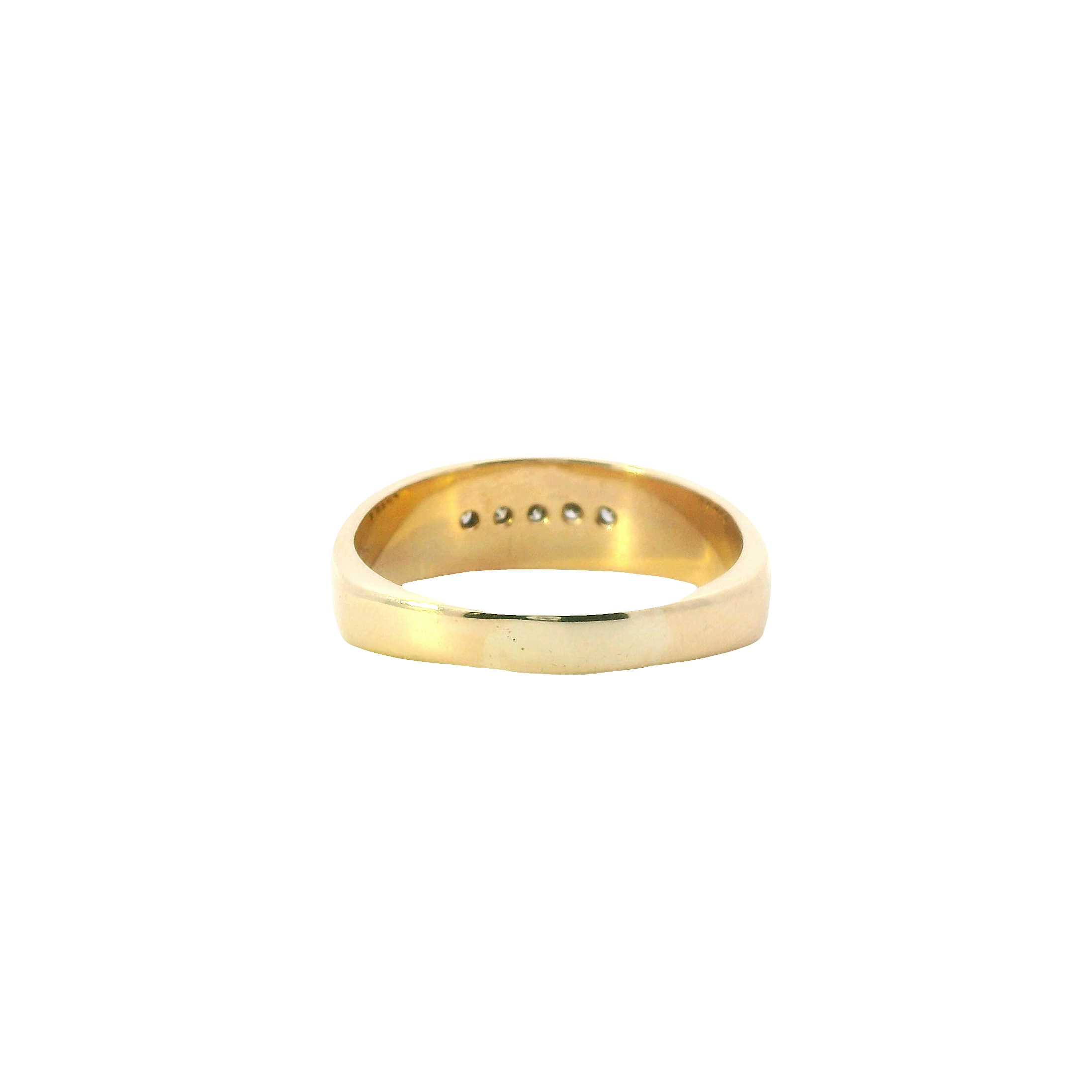 14K Yellow Gold Diamond Ring - 0.20ct