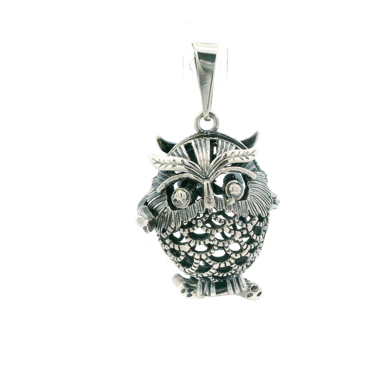Sterling Silver Owl Locket