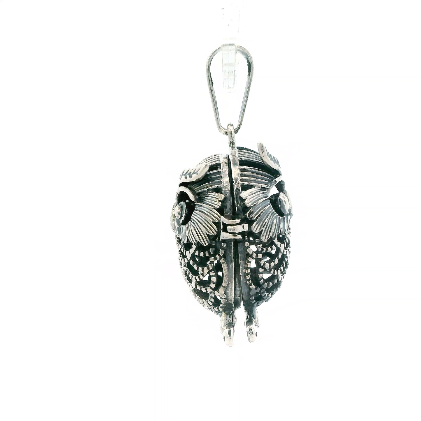 Sterling Silver Owl Locket