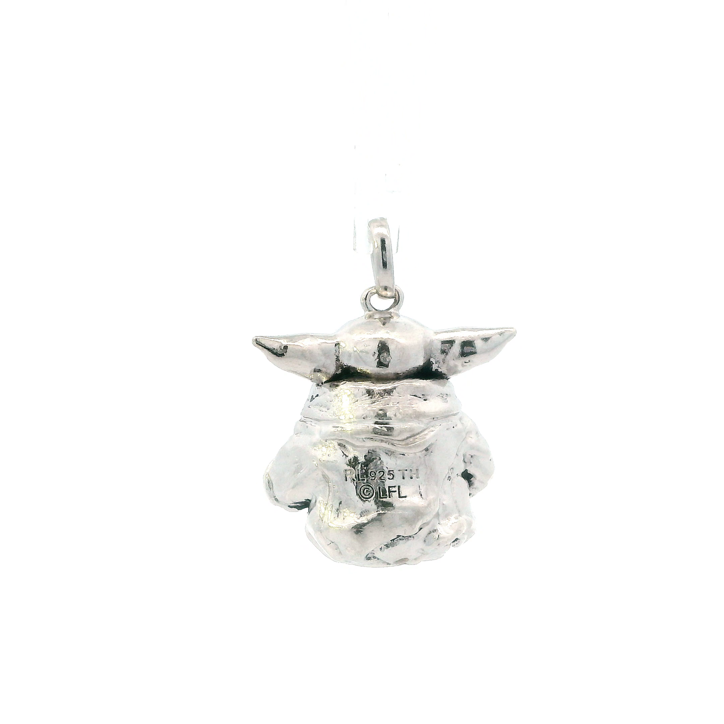 Sterling Silver Grogu Star Wars Pendant