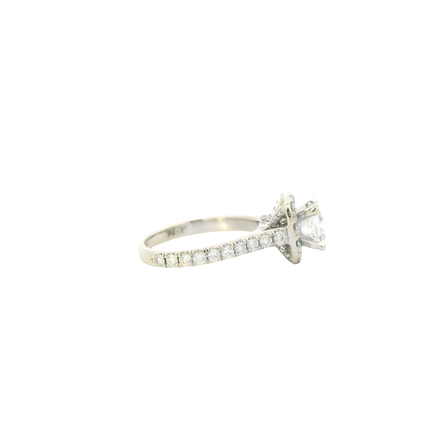 14K White Gold Women's Diamond Ring - 1.92ct