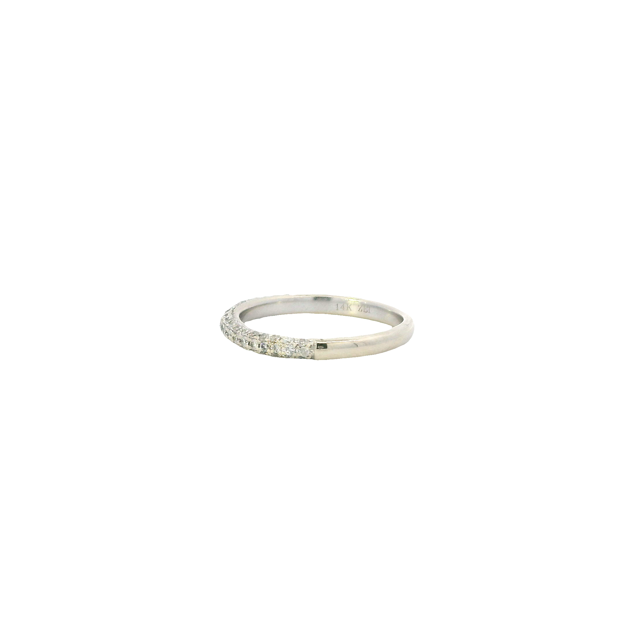 14K White Gold Women's Diamond Ring - 0.25ct