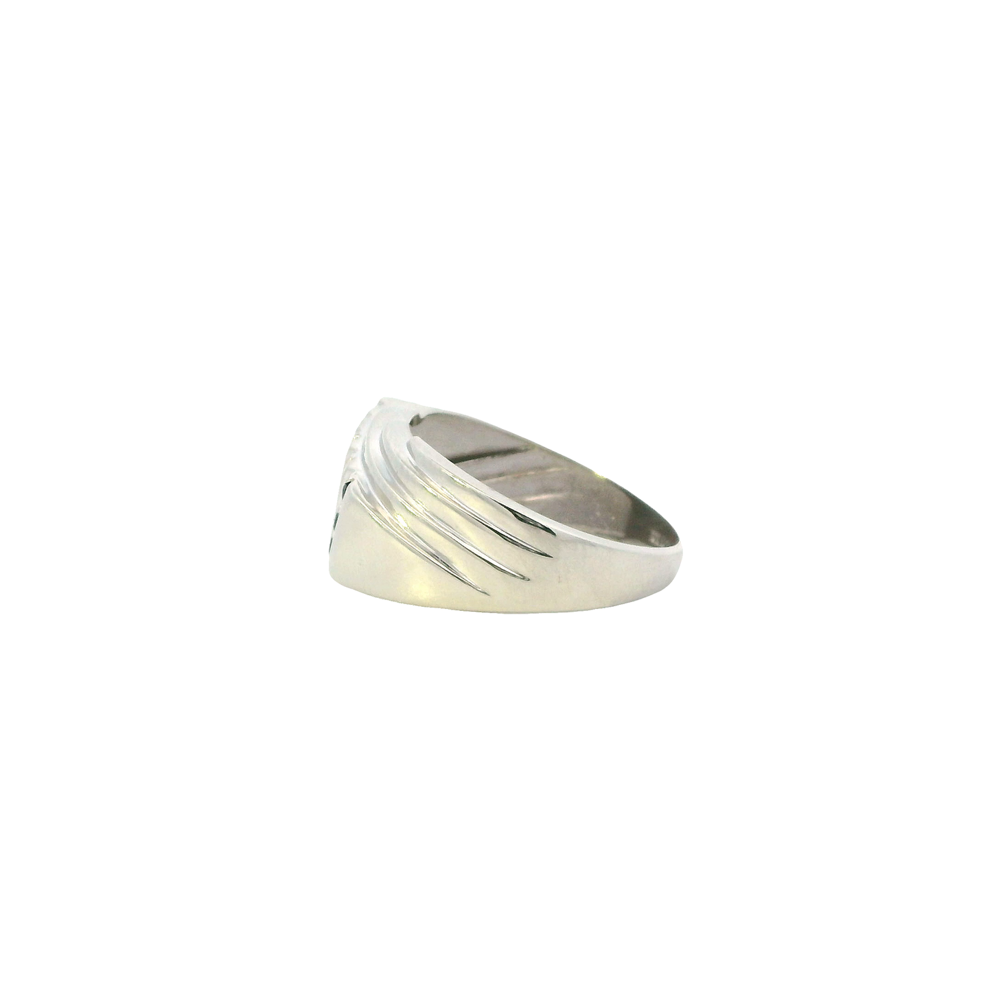 10K White Gold Diamond Ring - 0.17ct