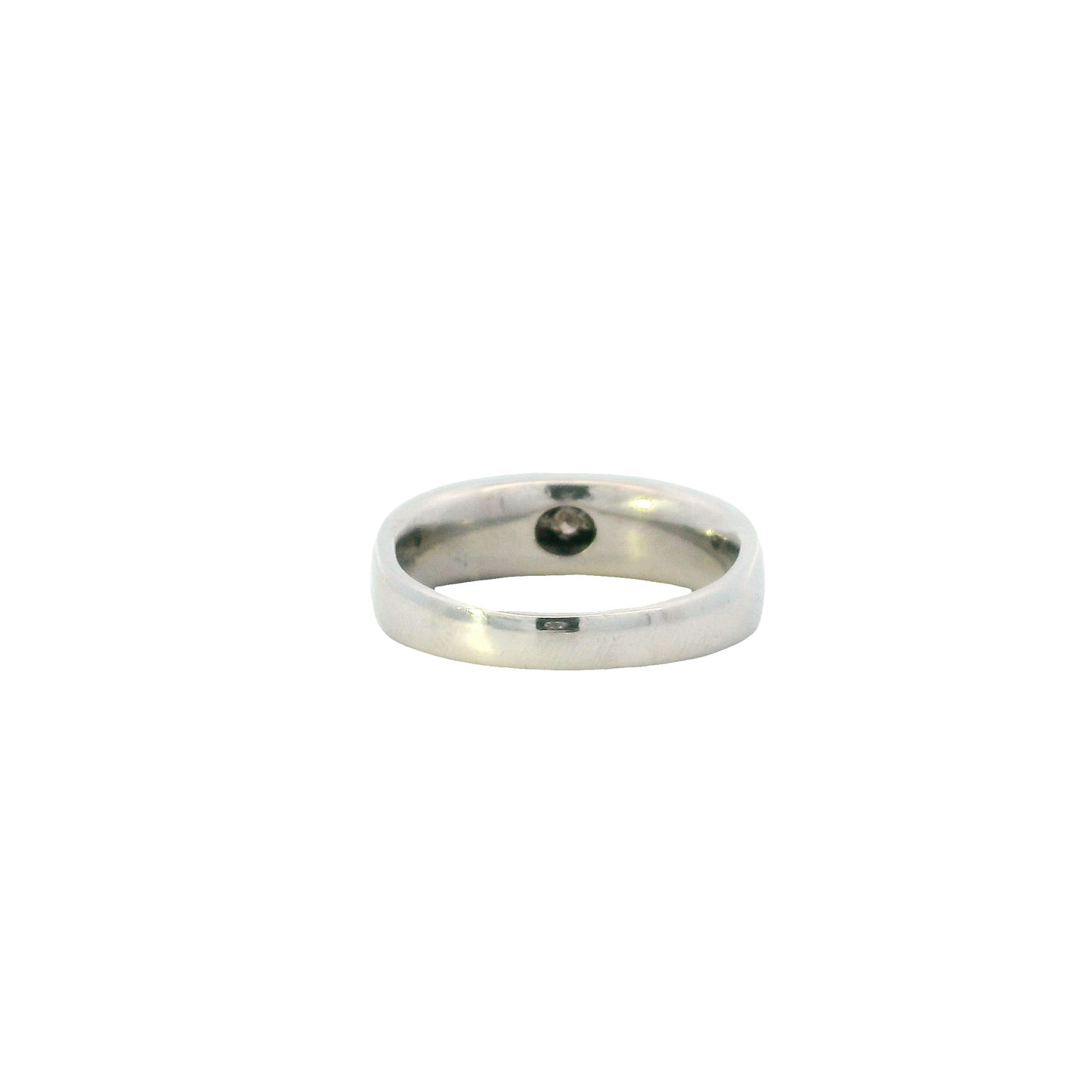 Platinum Diamond Men's Ring - 0.53ct