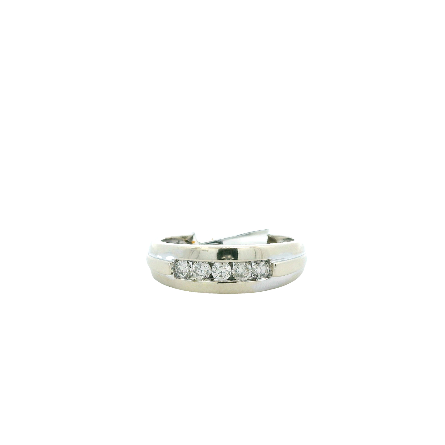 14K Yellow Gold Diamond Womens Ring