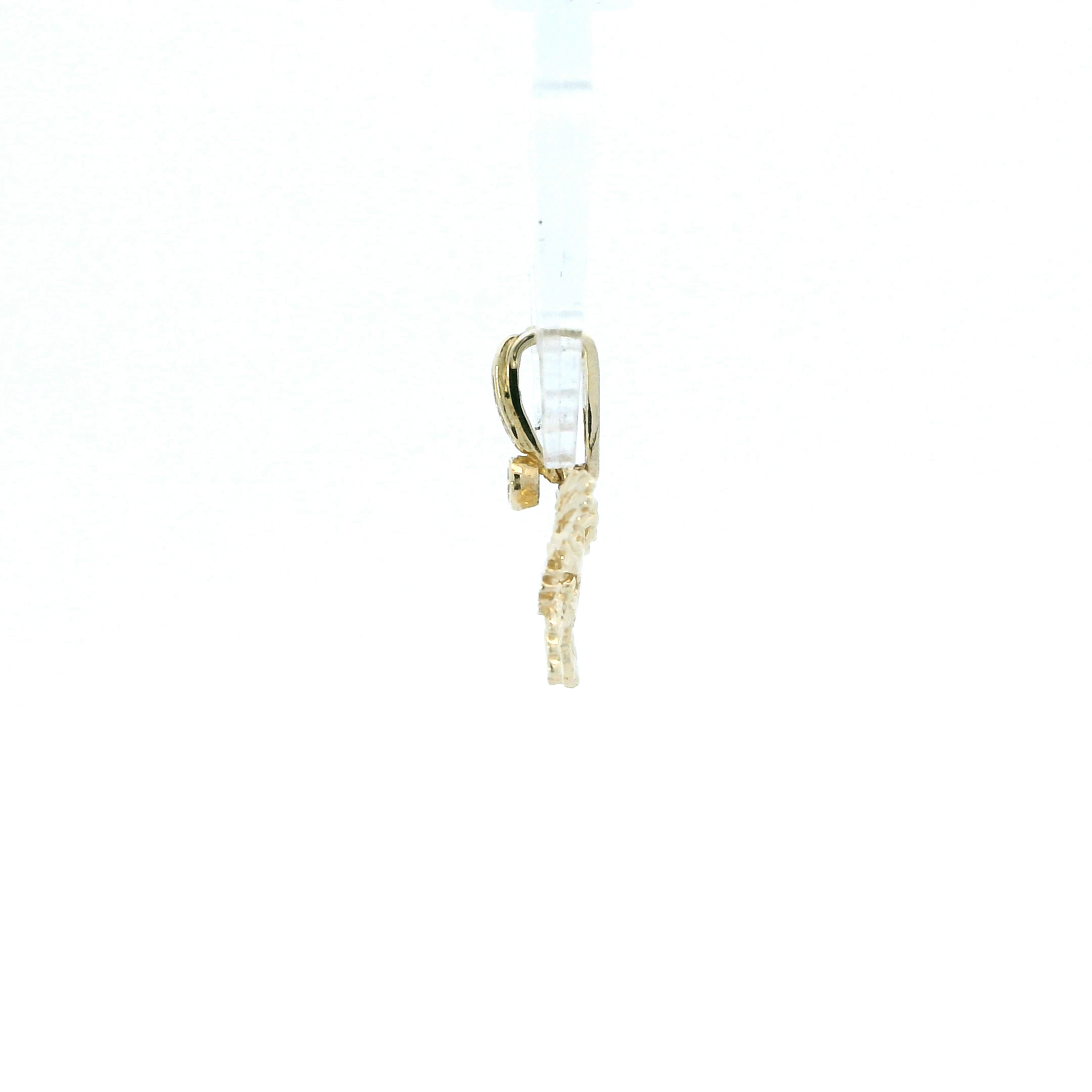 10K Yellow Gold Butterfly Pendant
