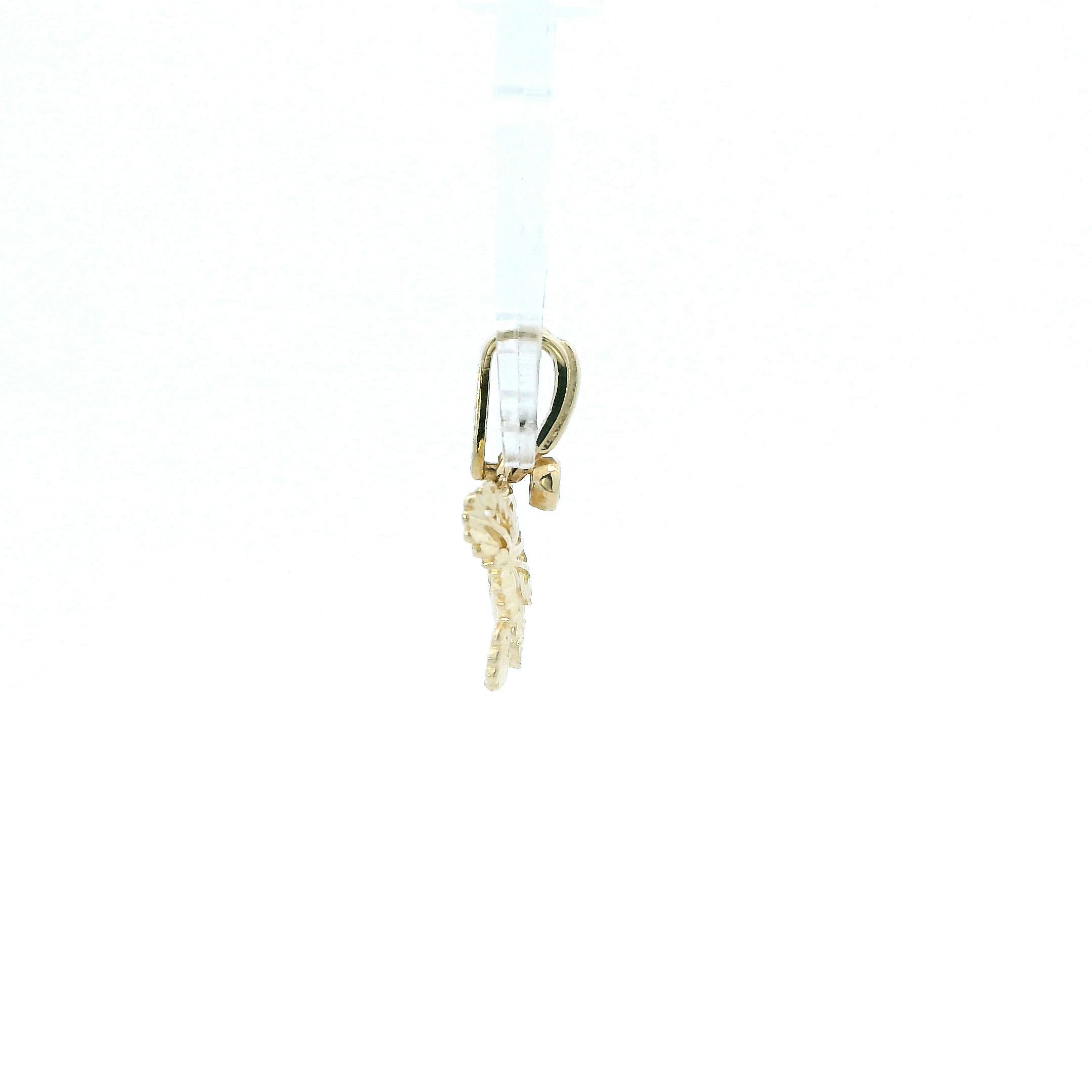 10K Yellow Gold Butterfly Pendant