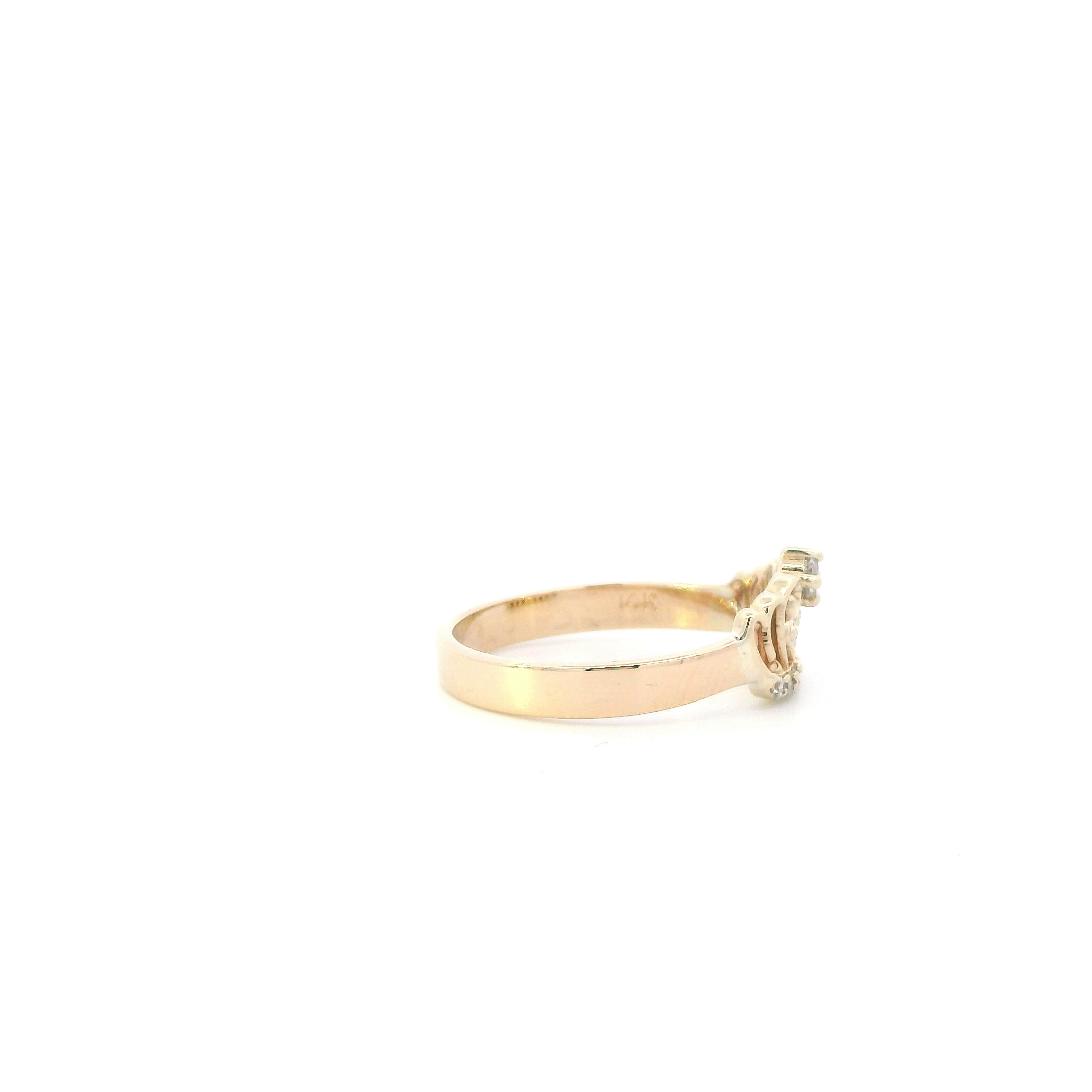 14K Yellow Gold 
