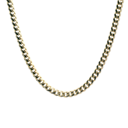 10K Yellow Gold 20" Cuban Chain
