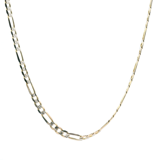 14K Yellow Gold 20" Figaro Chain