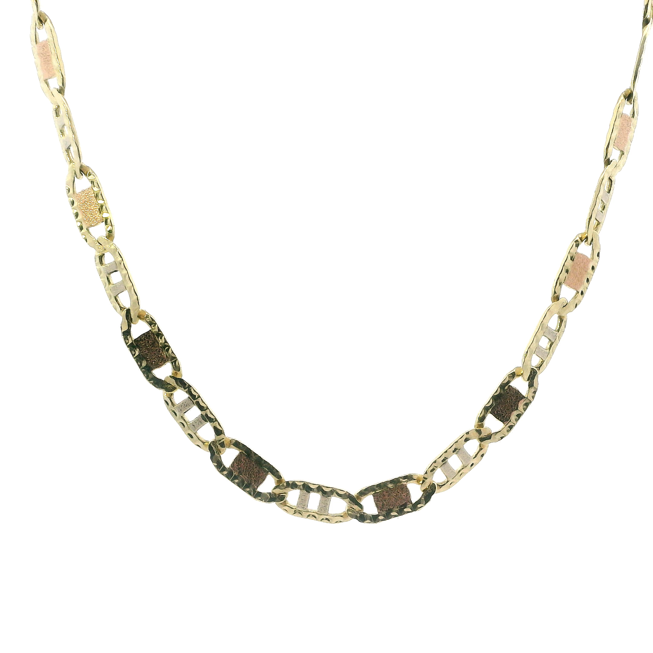 14K Tri Color Gold 21